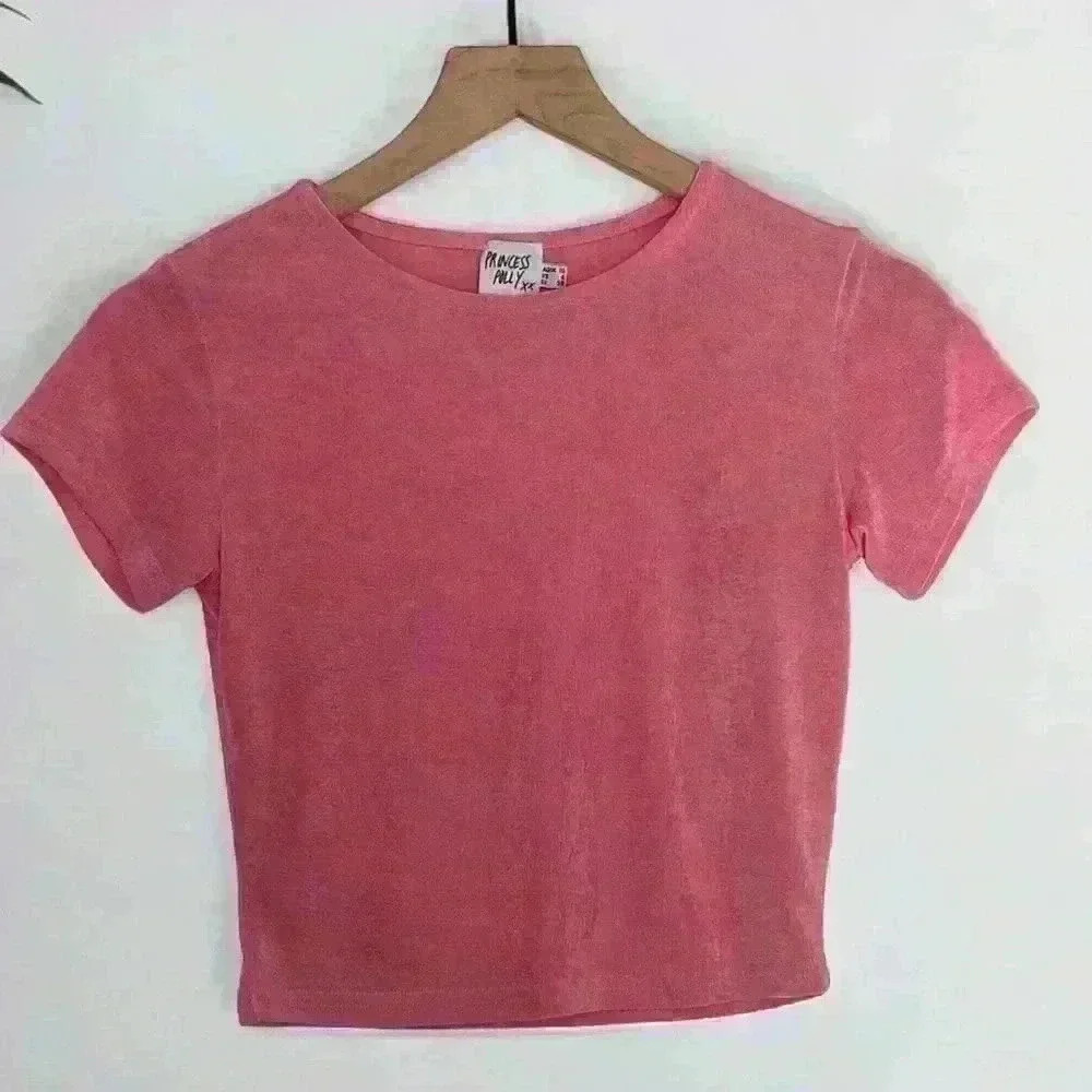 Princess Polly Women's Pink Crop Top